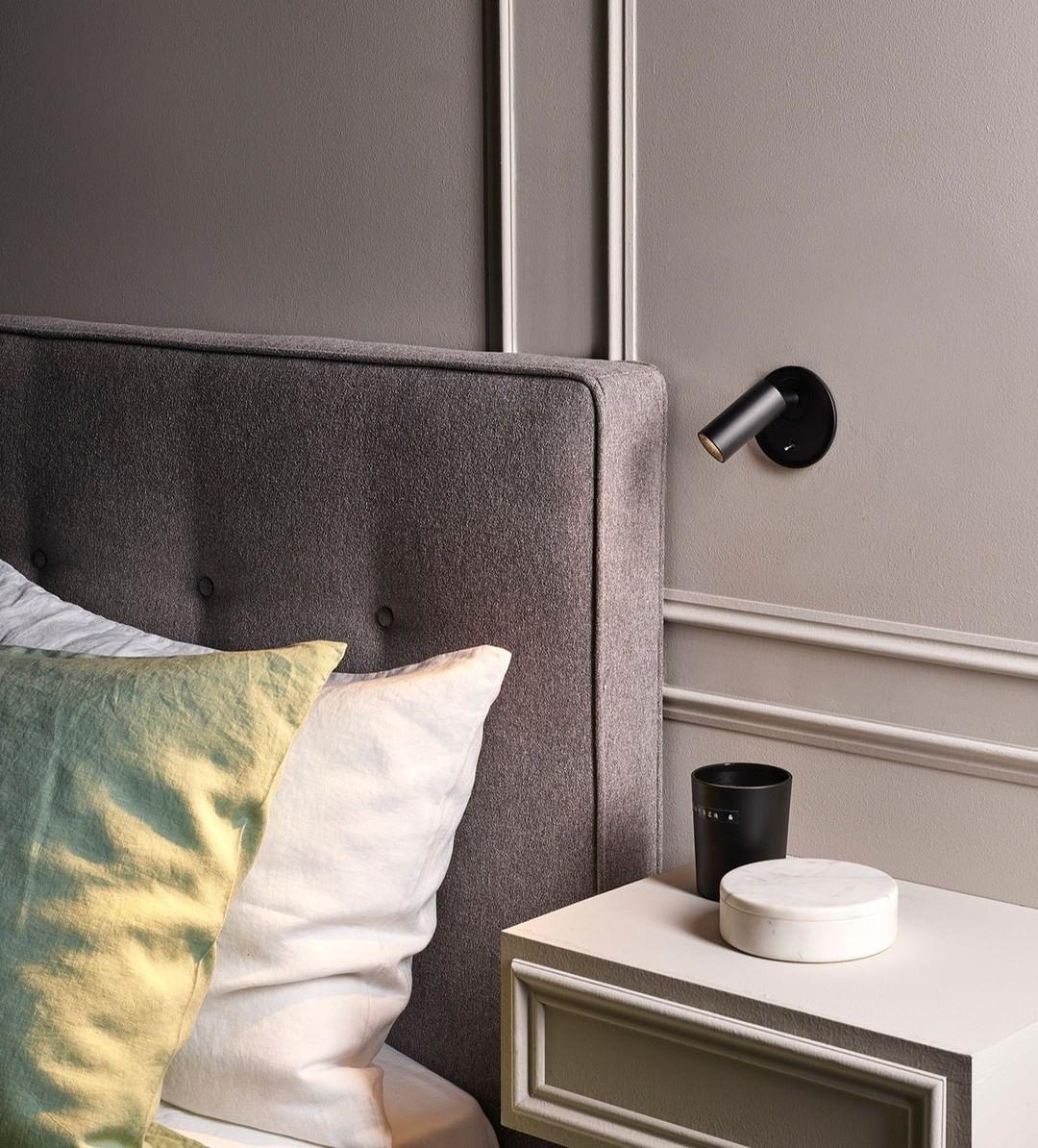 Recessed Adjustable LED Reading Light — Simple Modern Wall Sconce | LOUPE™