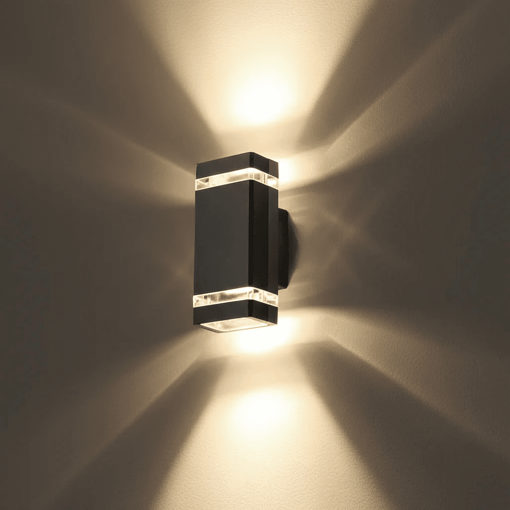 Waterproof Up-Down Outdoor Wall Sconce — IP65 Façade Style | SIRIUS™