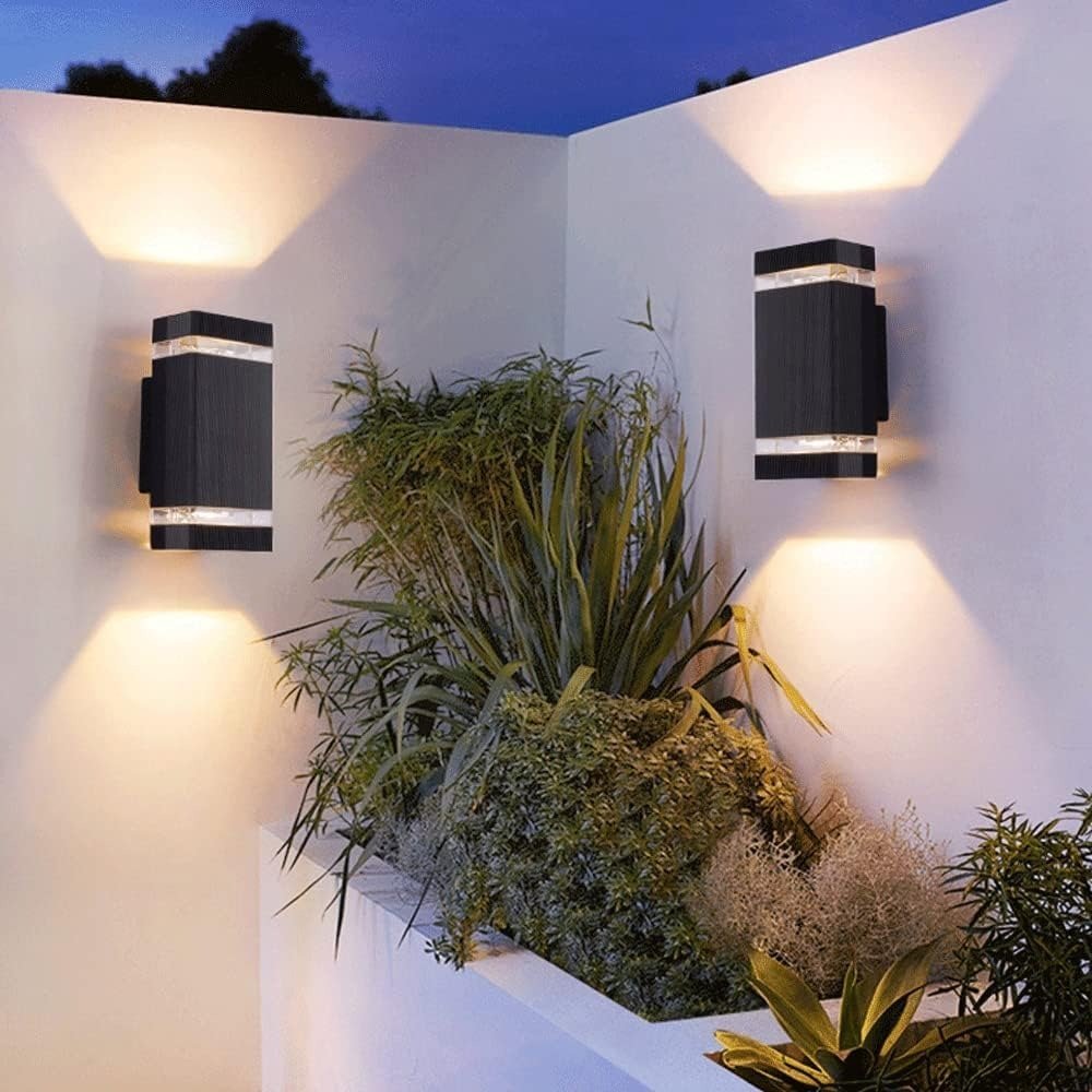 Waterproof Up-Down Outdoor Wall Sconce — IP65 Façade Style | SIRIUS™