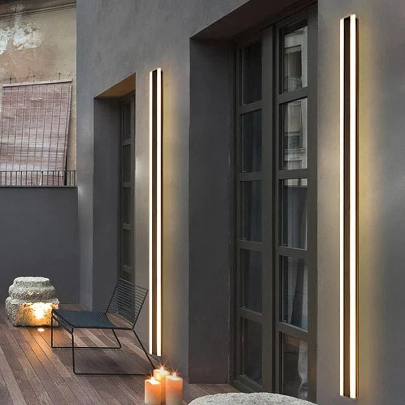 Long Waterproof LED Outdoor Wall Bar — Modern Façade Style | LEDA™