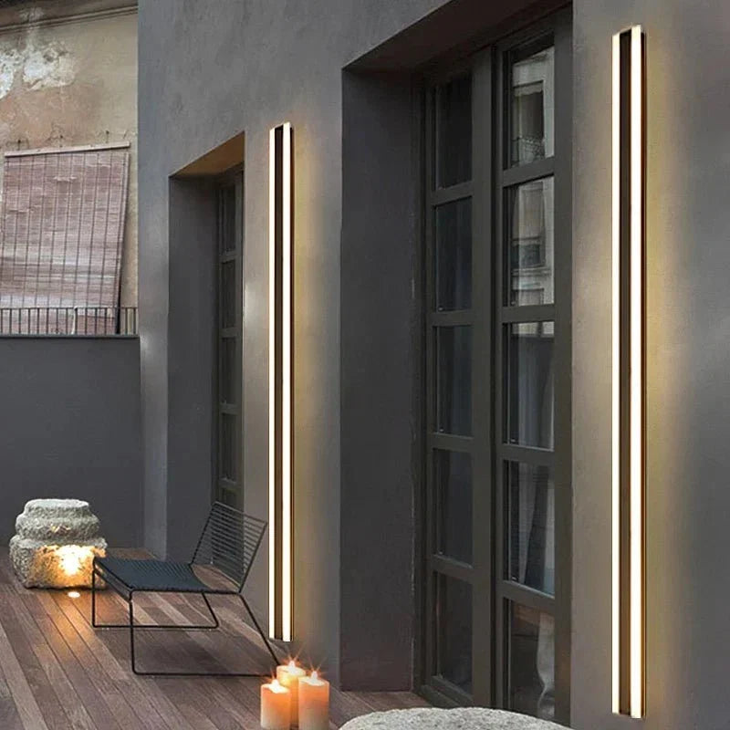 Long Waterproof LED Outdoor Wall Bar — Modern Façade Style | LEDA™