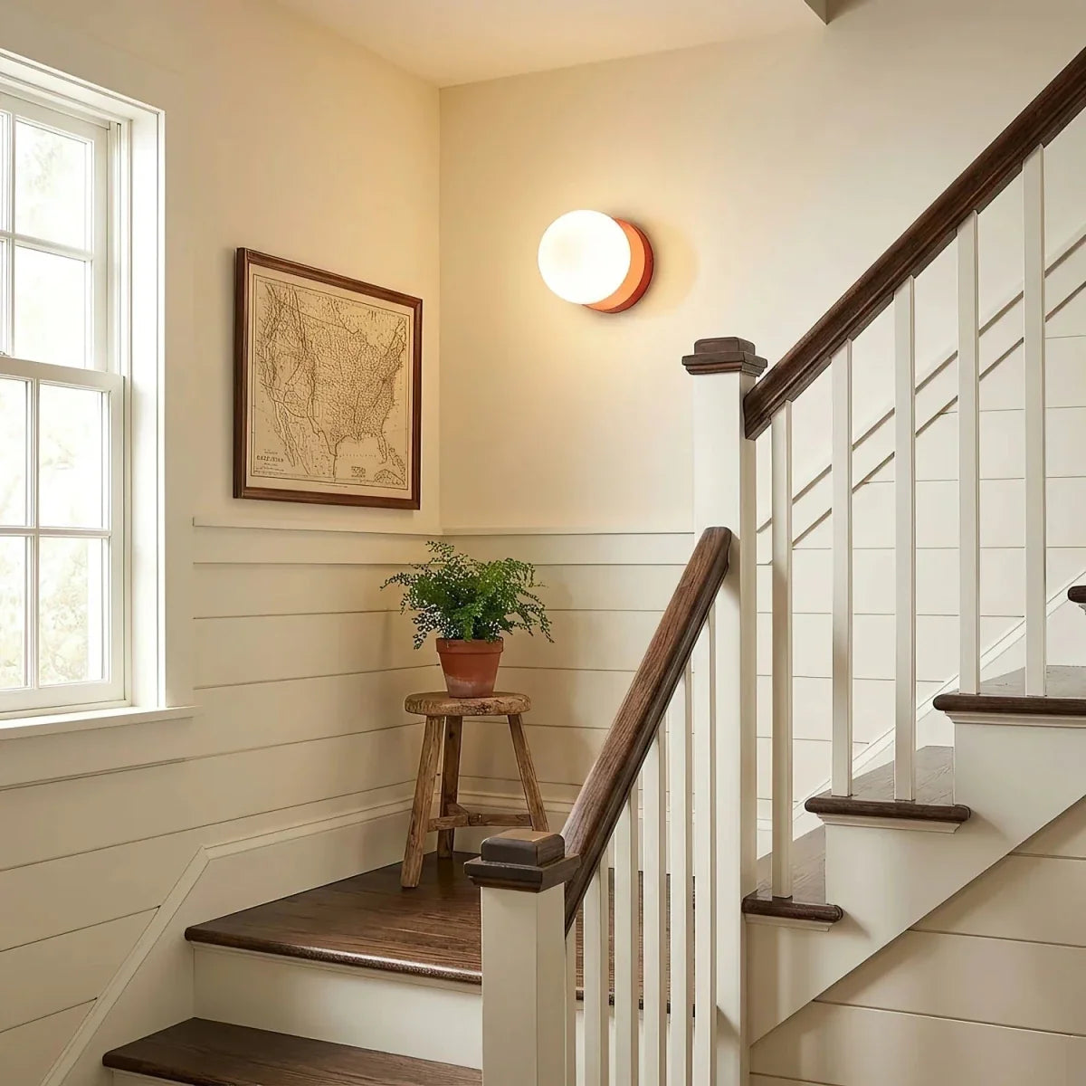 Small Colored Glass Globe Wall Sconce — Playful Modern Style | DRAGÉE™