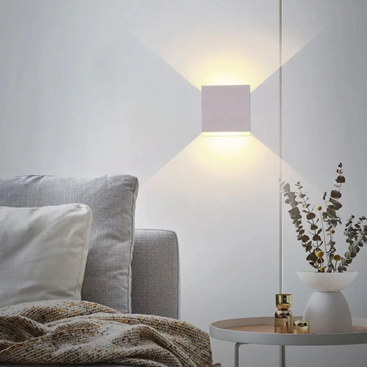LED Cube Wall Sconce — IP65 Indoor & Outdoor Style | Kubik™