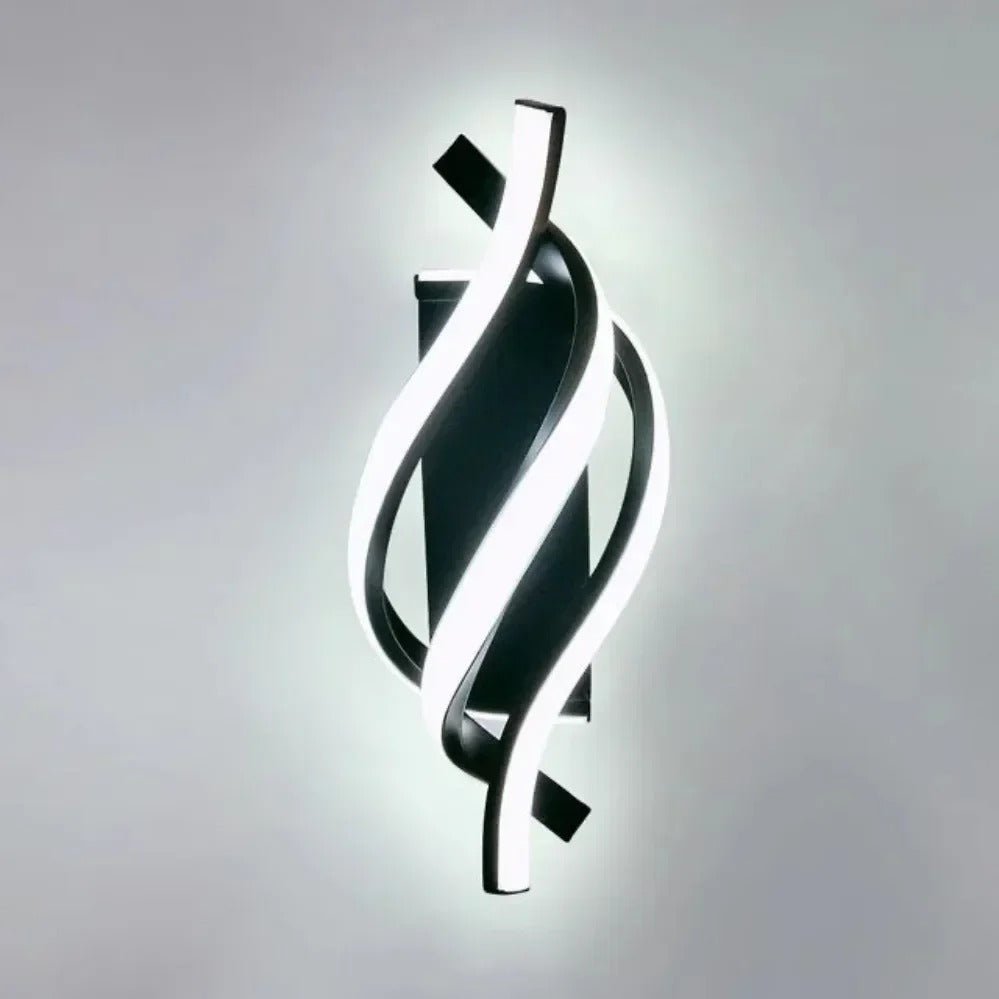 Spiral LED Wall Sconce — Adjustable Tricolor Style | SPIRA™