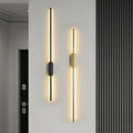 Ultra-Thin Vertical LED Backlit Wall Sconce — Architectural Style | LUSIA™