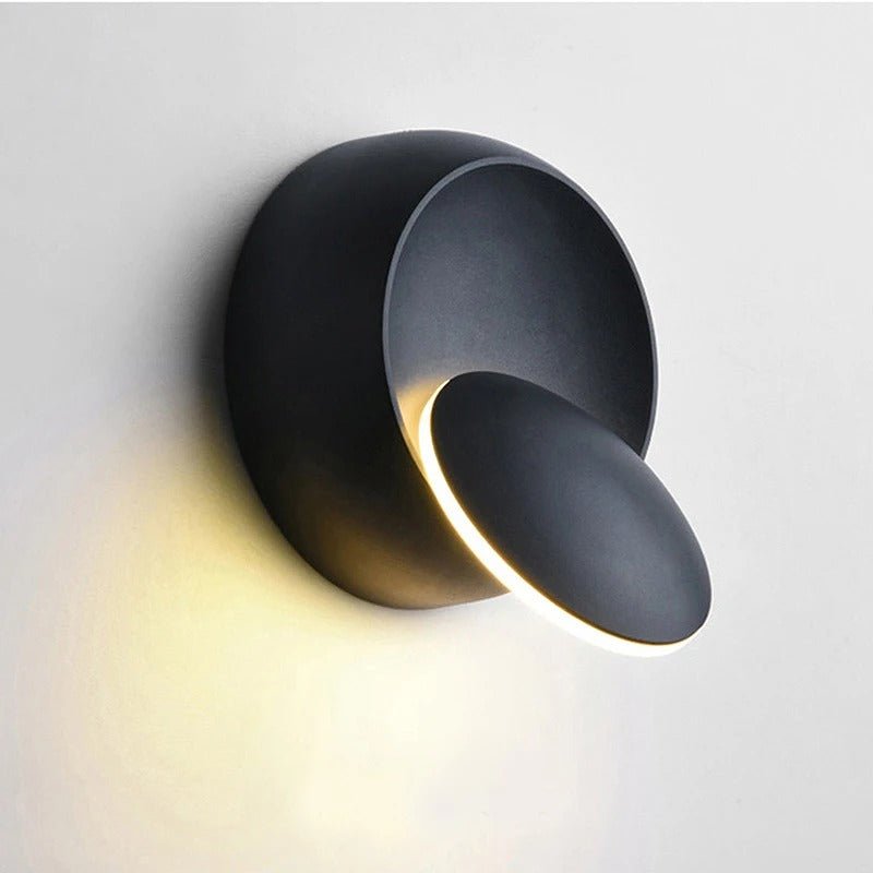 350° Rotating LED Wall Sconce — Aluminum Spotlight Style | PIVOT™