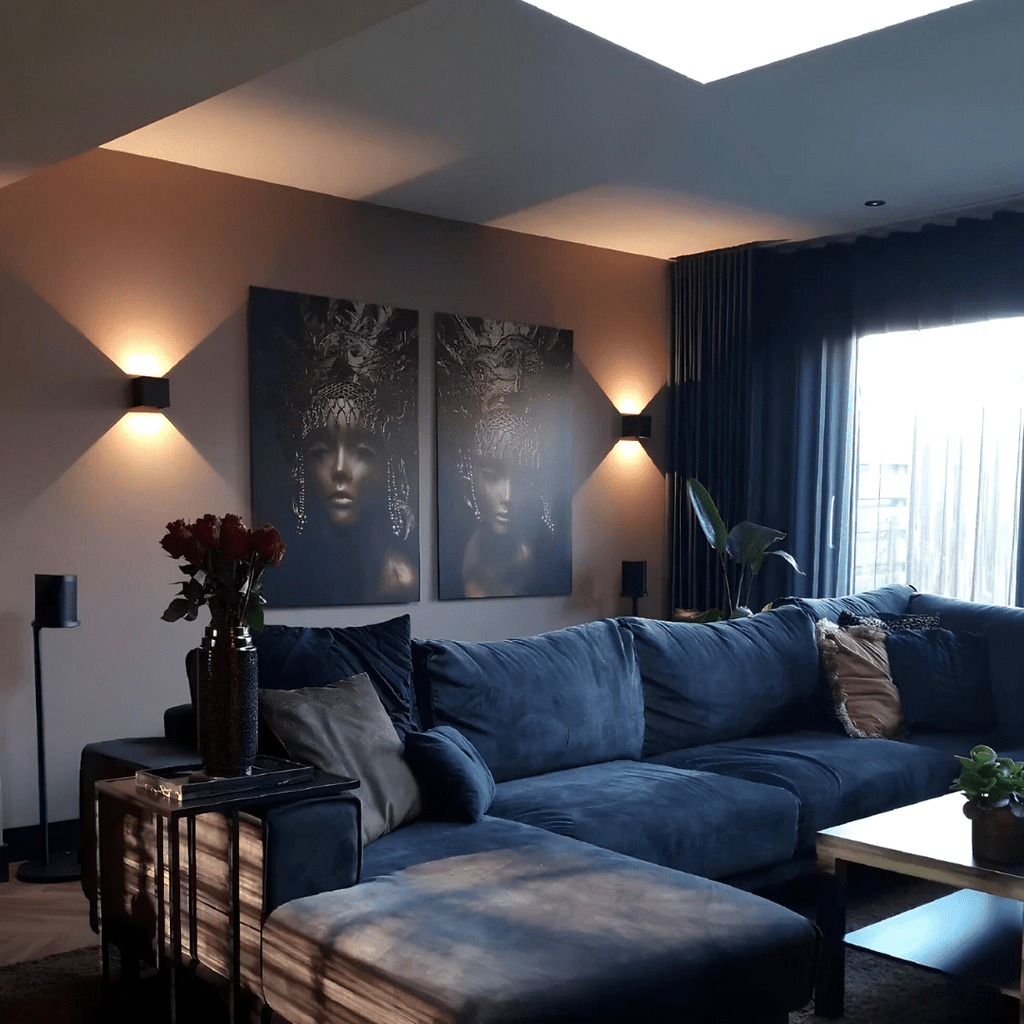 Magnetic Wireless Rechargeable LED Wall Light — Cordless Style | LUZY™