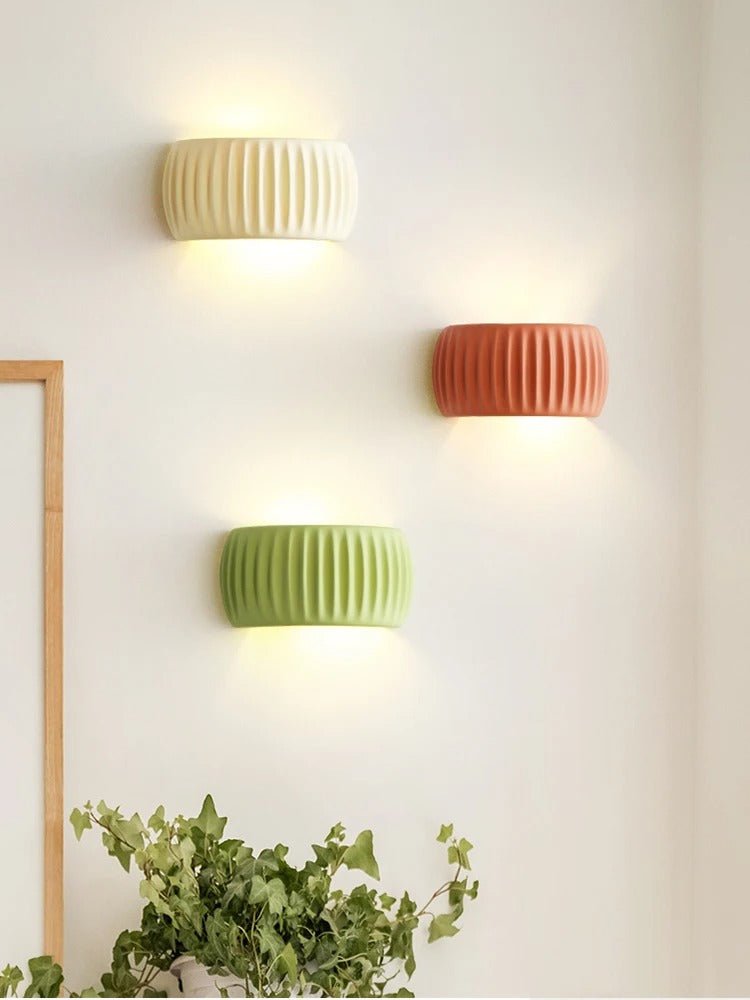 Curved Resin Candy Wall Sconce — European Art Deco Style | CANDY™