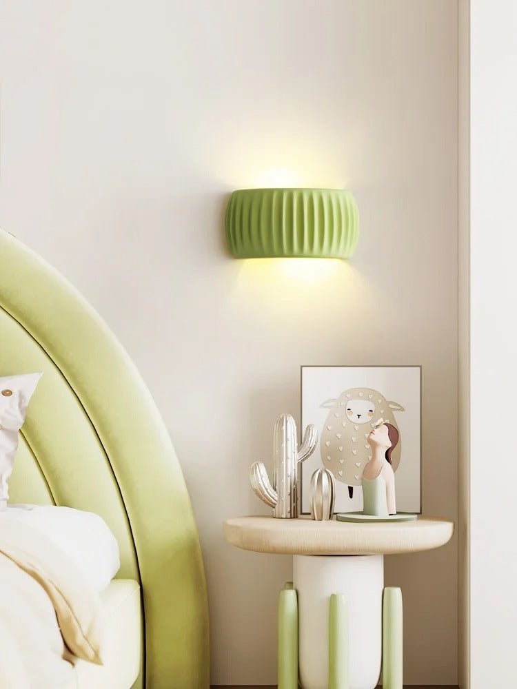 Curved Resin Candy Wall Sconce — European Art Deco Style | CANDY™