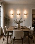 Blown Glass Cylinder Wall Sconce — Nordic European Style | AZURE™