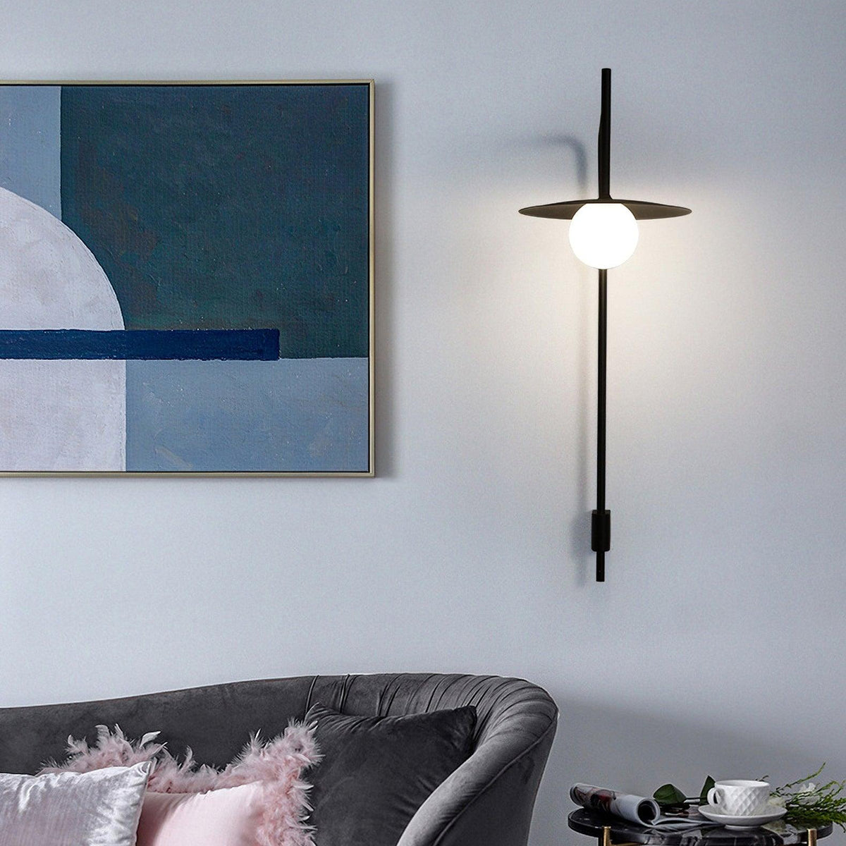 Gea Swing Arm Plug-In Wall Sconce – product image 17