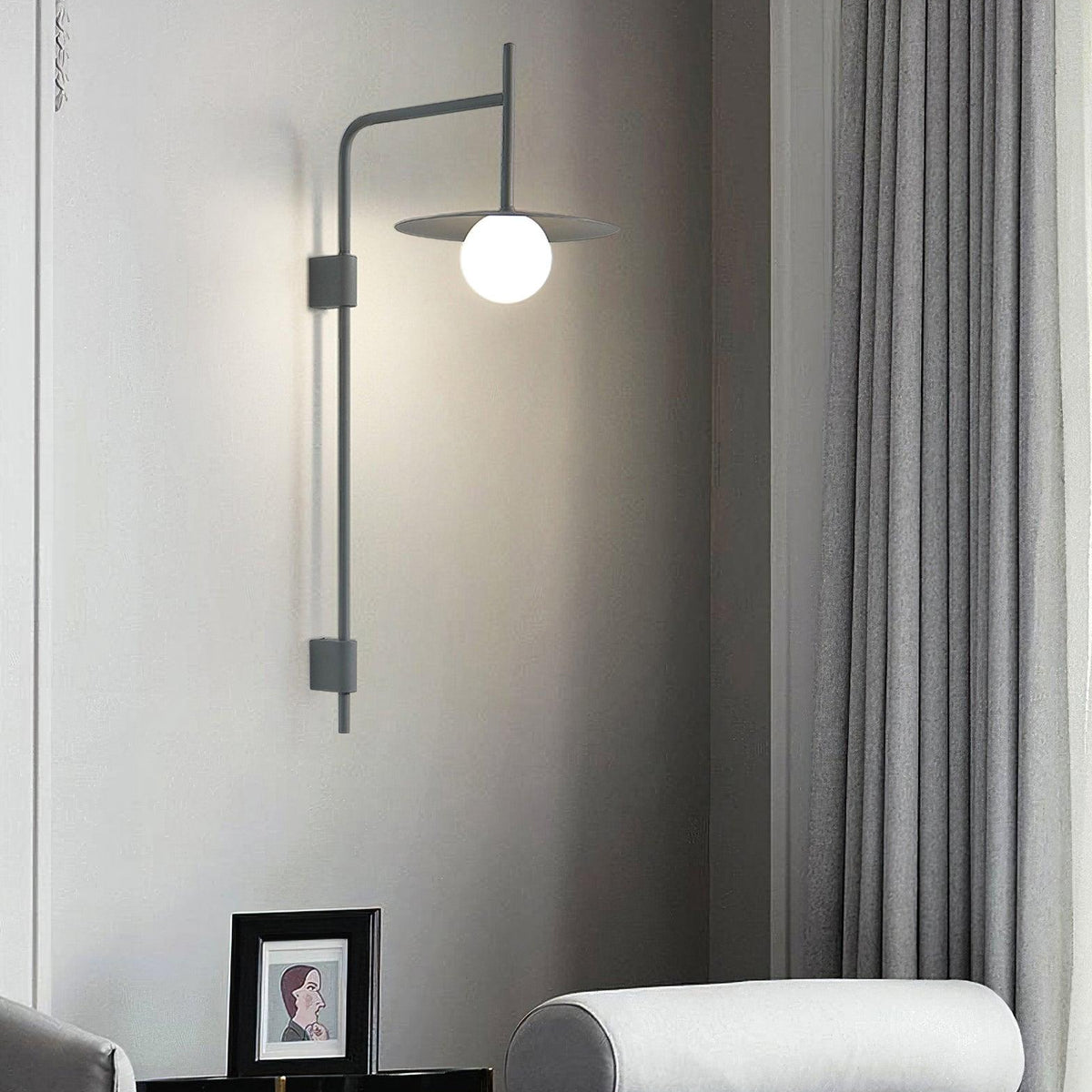 Gea Swing Arm Plug-In Wall Sconce – product image 19