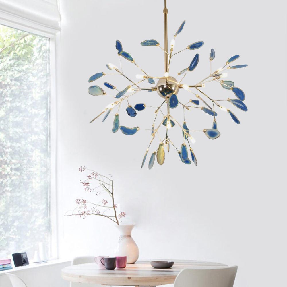 Agate Flake Chandelier – product image 2