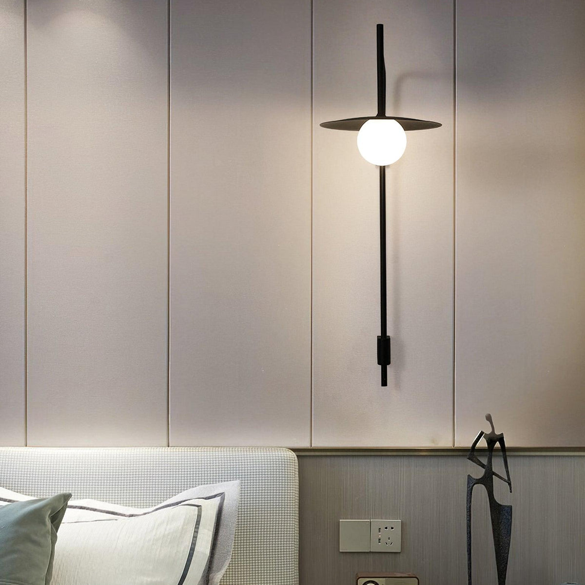 Gea Swing Arm Plug-In Wall Sconce – product image 20
