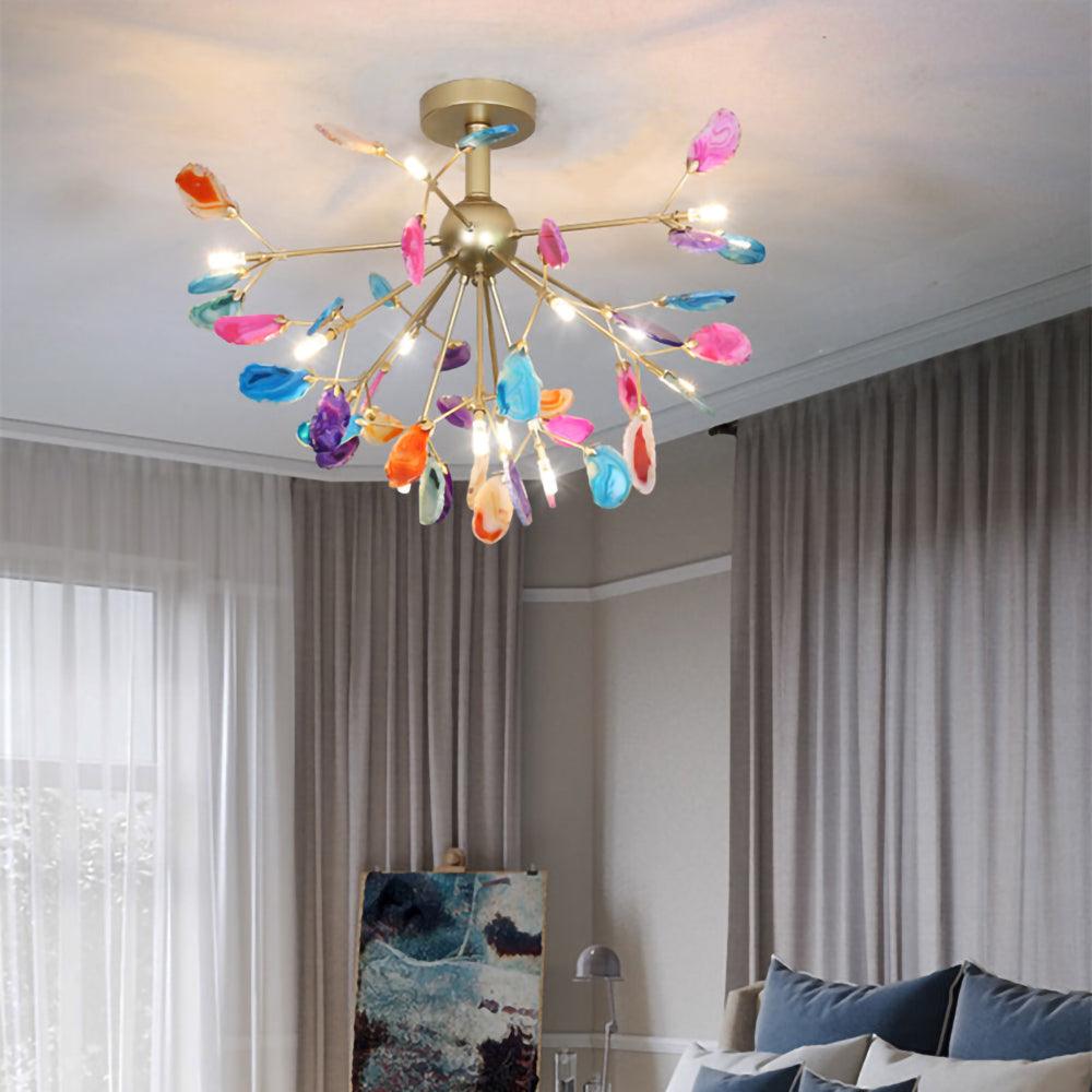 Agate Flake Chandelier – product image 25