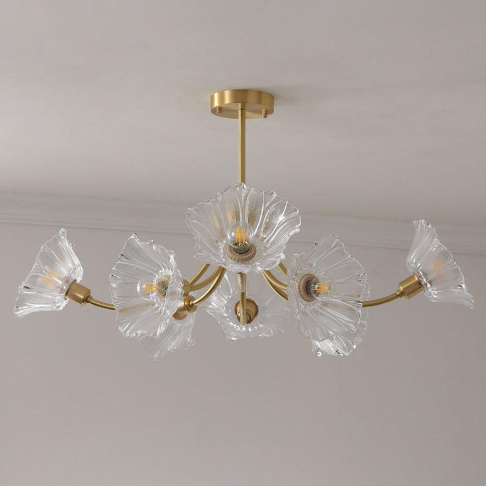 Kalin Flower Glass Chandelier – product image 2