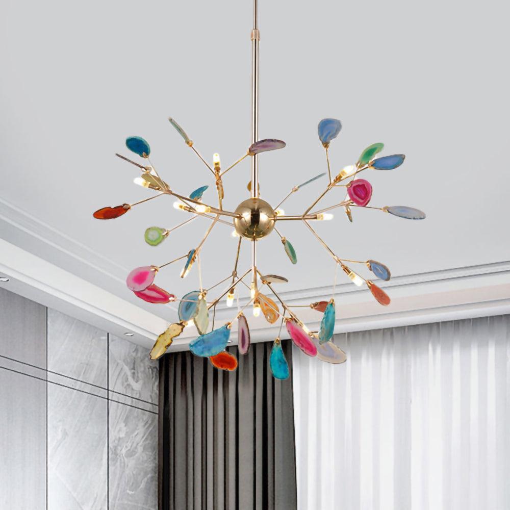 Agate Flake Chandelier – product image 10