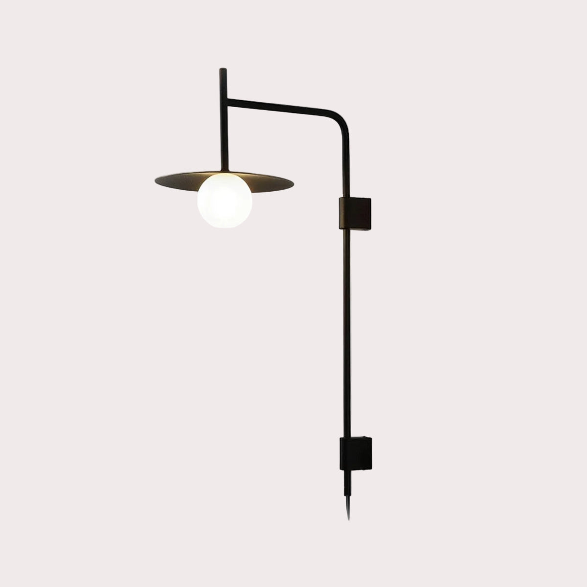 Gea Swing Arm Plug-In Wall Sconce