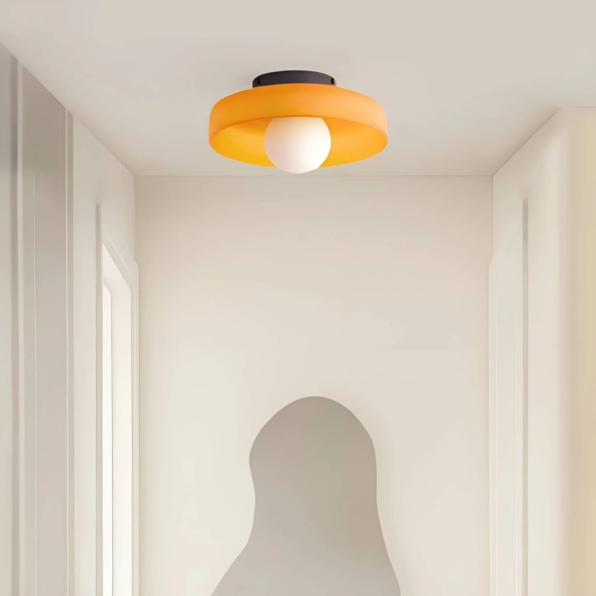 Gino Glass Ceiling Light – alternate view 3