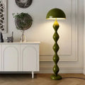 Sculptural Dome Floor Lamp — Glossy Lacquered Style | DOMO™
