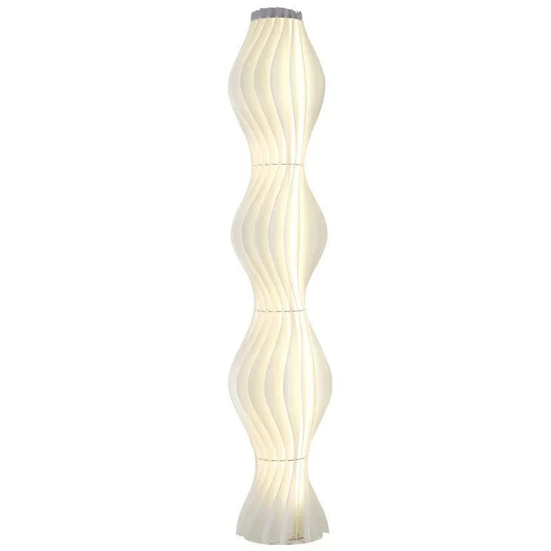 Sculptural Wave LED Floor Lamp – 68.9 Inch | Lysia – alternate view 11