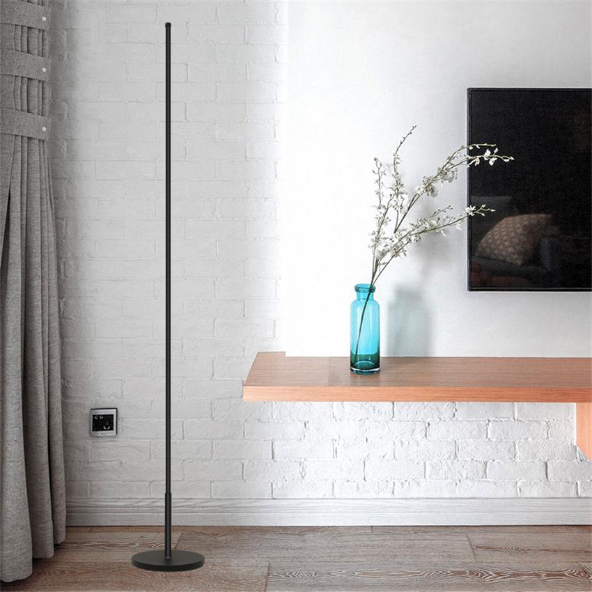 Ultra-Thin Minimalist LED Floor Lamp — Aluminum Style | LINEAR SLIM™