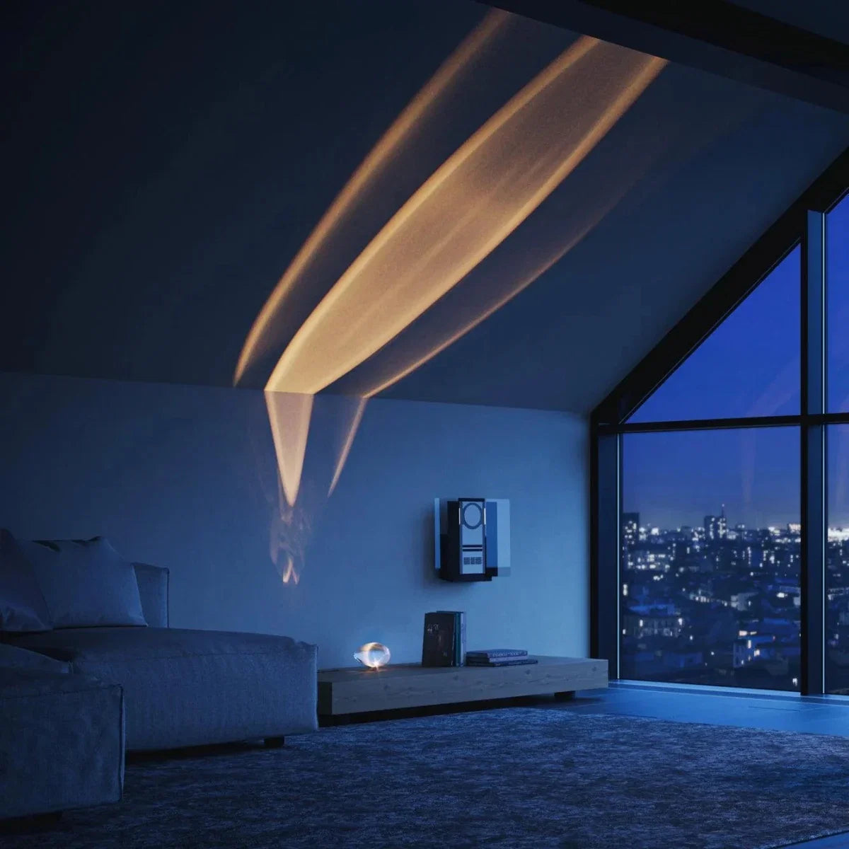 Optical Crystal Comet Table Lamp — Sculptural Style | CIEL™
