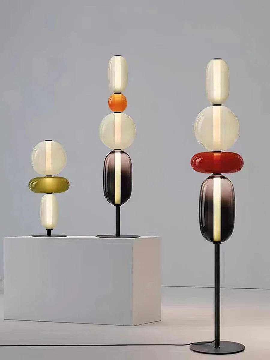 Stacked Glass Sphere Lamp — Playful Candy Style | BONBON™