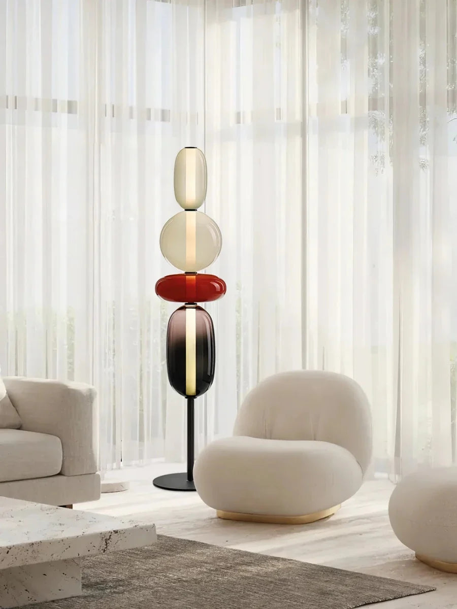 Stacked Glass Sphere Lamp — Playful Candy Style | BONBON™