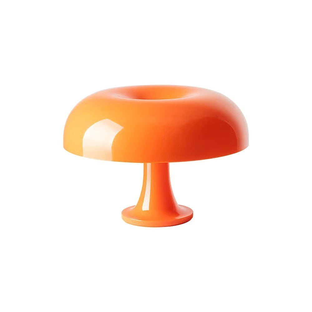 70s Mushroom Table Lamp – 12.6 Inch, Orange or White | Cepe – finish variation