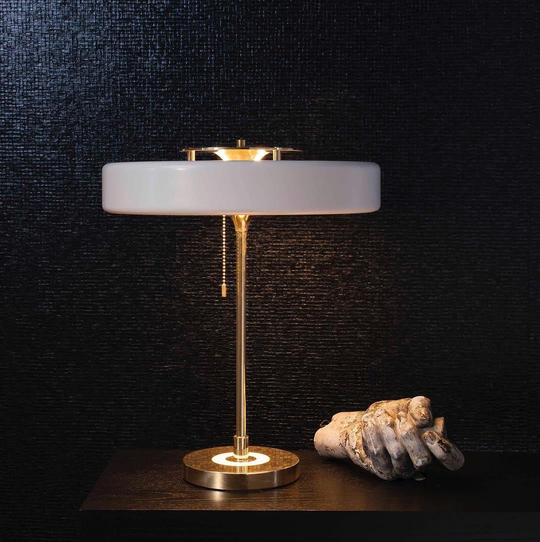 Metal Shade Table Lamp — Nordic Luxury Bedside Style | PHARE™