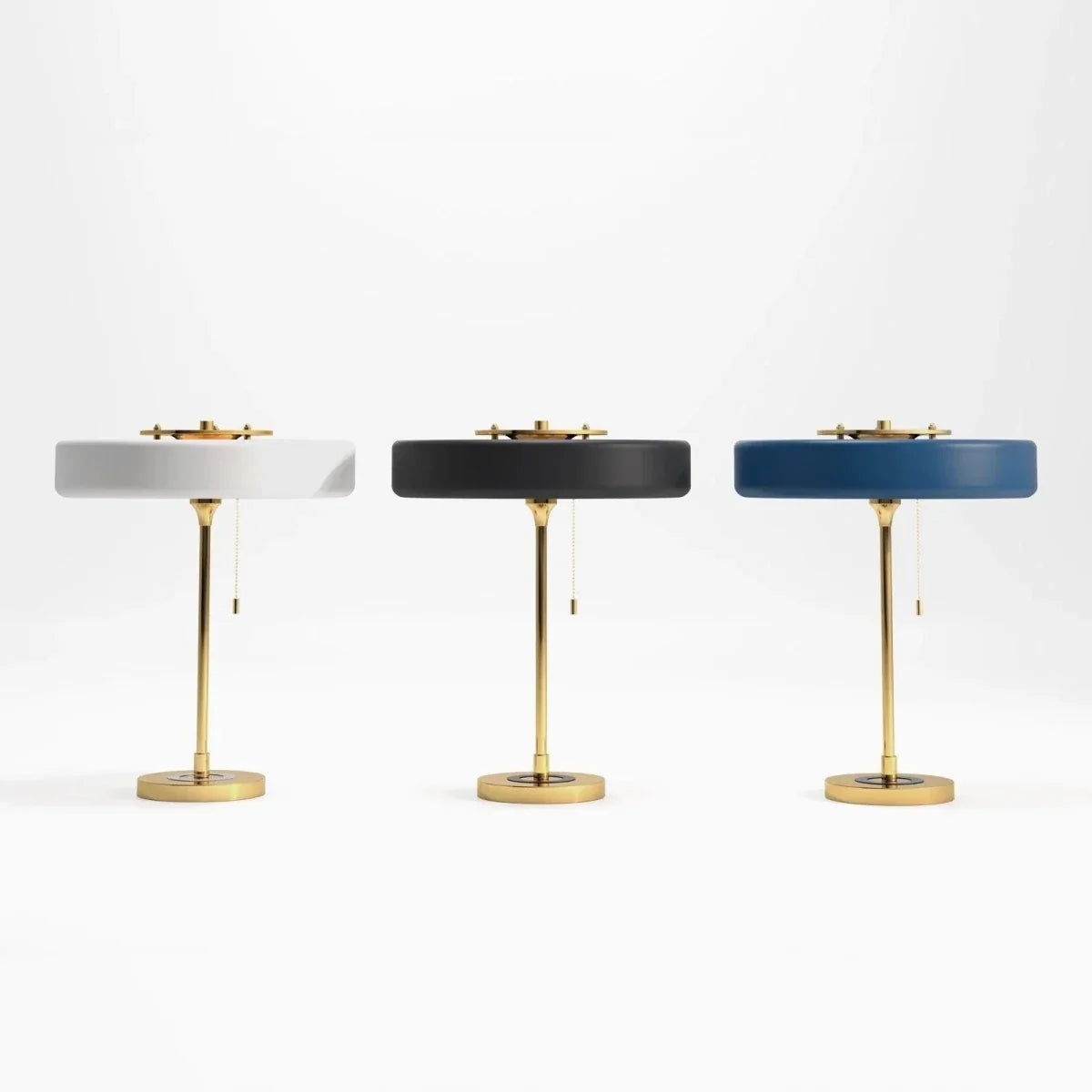 Metal Shade Table Lamp — Nordic Luxury Bedside Style | PHARE™