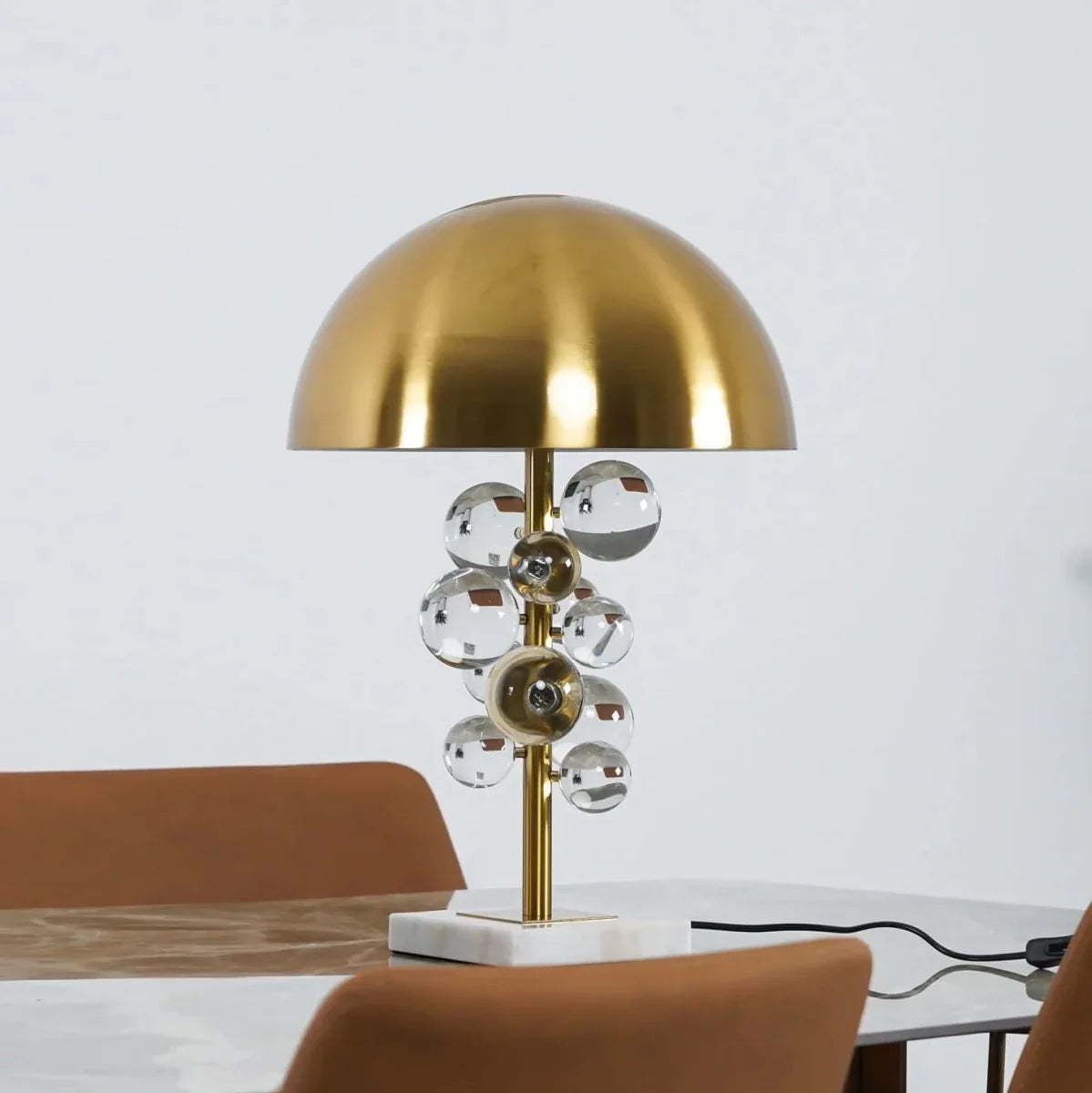 Faceted Crystal Table Lamp — Postmodern Chic Style | FACETTE™