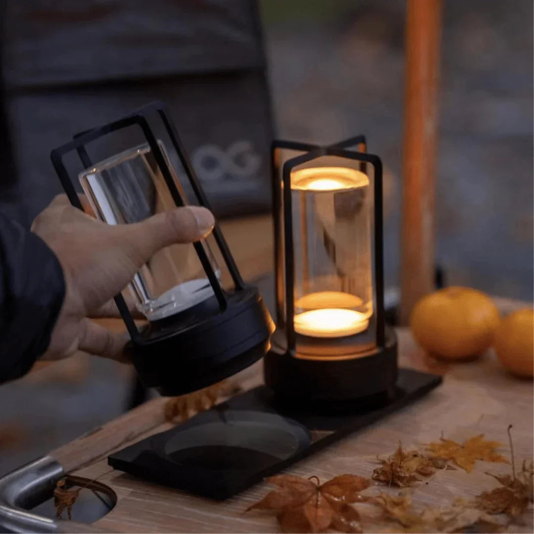 Cordless Rechargeable LED Table Lamp – Touch Control, Gold or Black | Hudson – alternate view 10