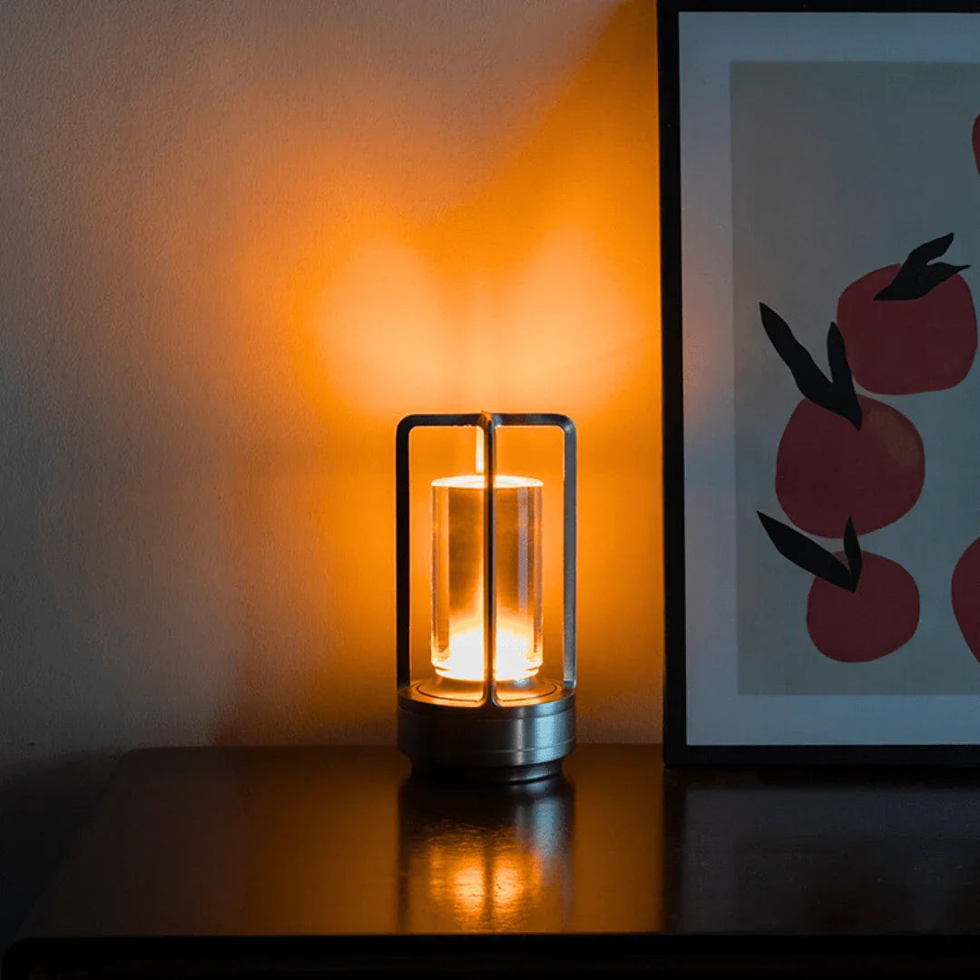 Cordless Rechargeable LED Table Lamp – Touch Control, Gold or Black | Hudson – alternate view 12
