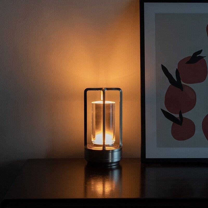 Cordless Rechargeable LED Table Lamp – Touch Control, Gold or Black | Hudson – alternate view 19