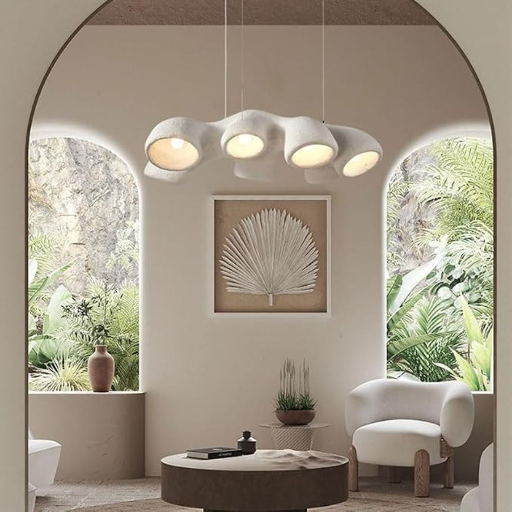 Newborn Sculptural Wabi-Sabi Pendant Light – view 6