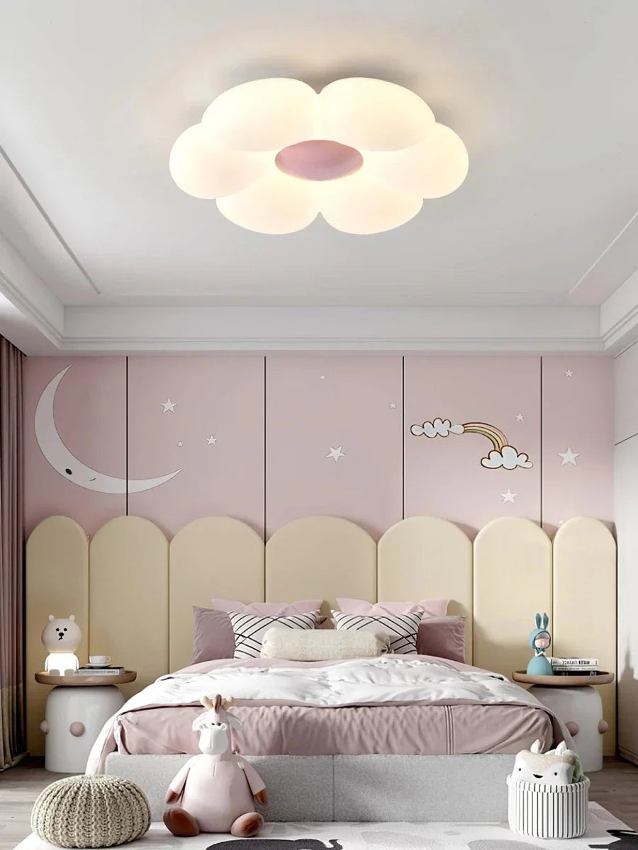 Flower Ceiling Light — Romantic Kids Room Style | PIVOINE™