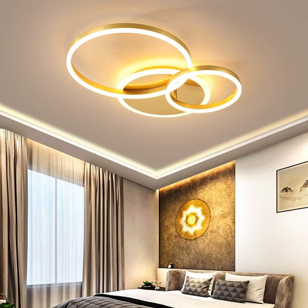 Interlocking Ring LED Flush Mount – 2 to 6 Rings | Circle – alternate view 11