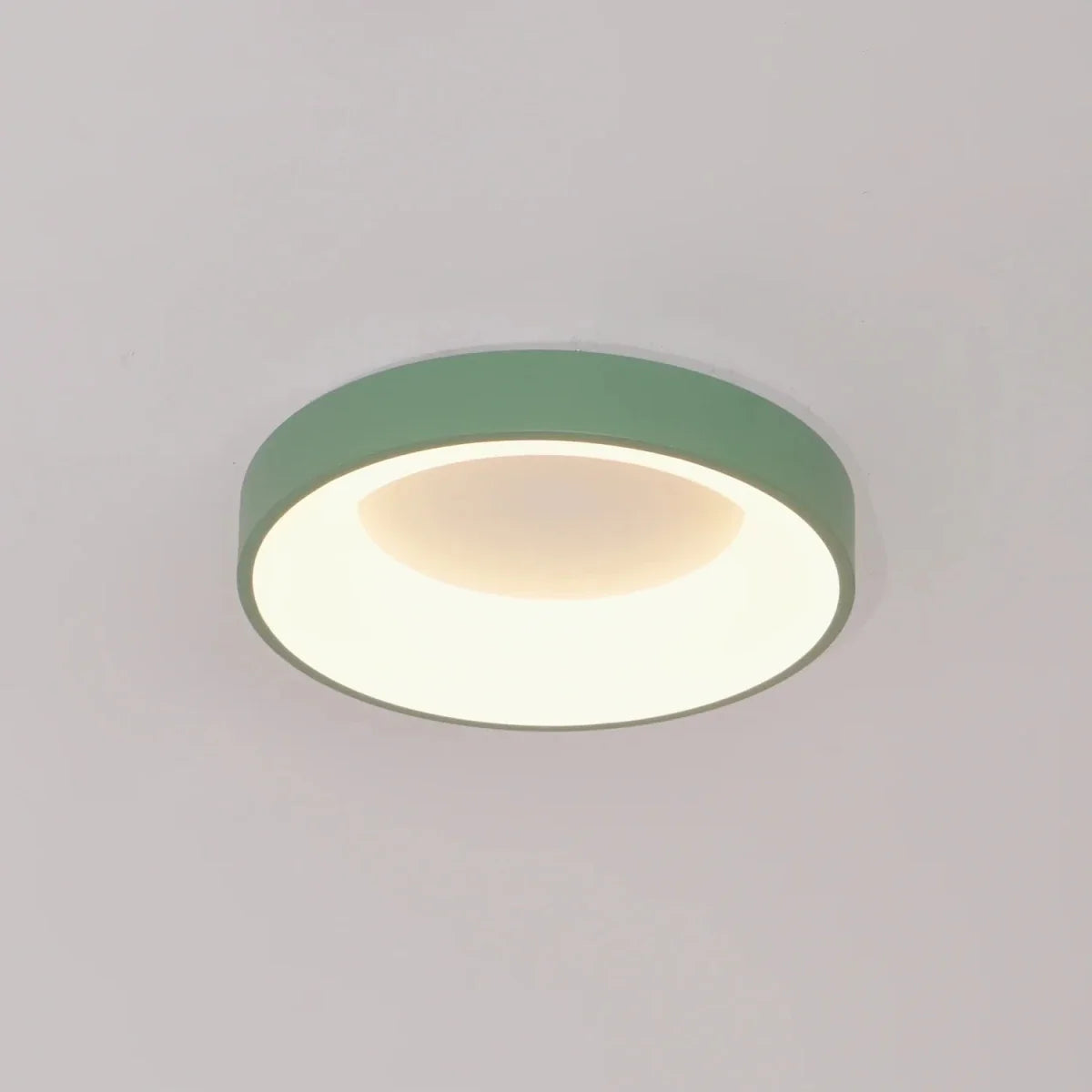 Colorful Round Flush Mount — Macaron Style Ceiling Light | CARAMEL™