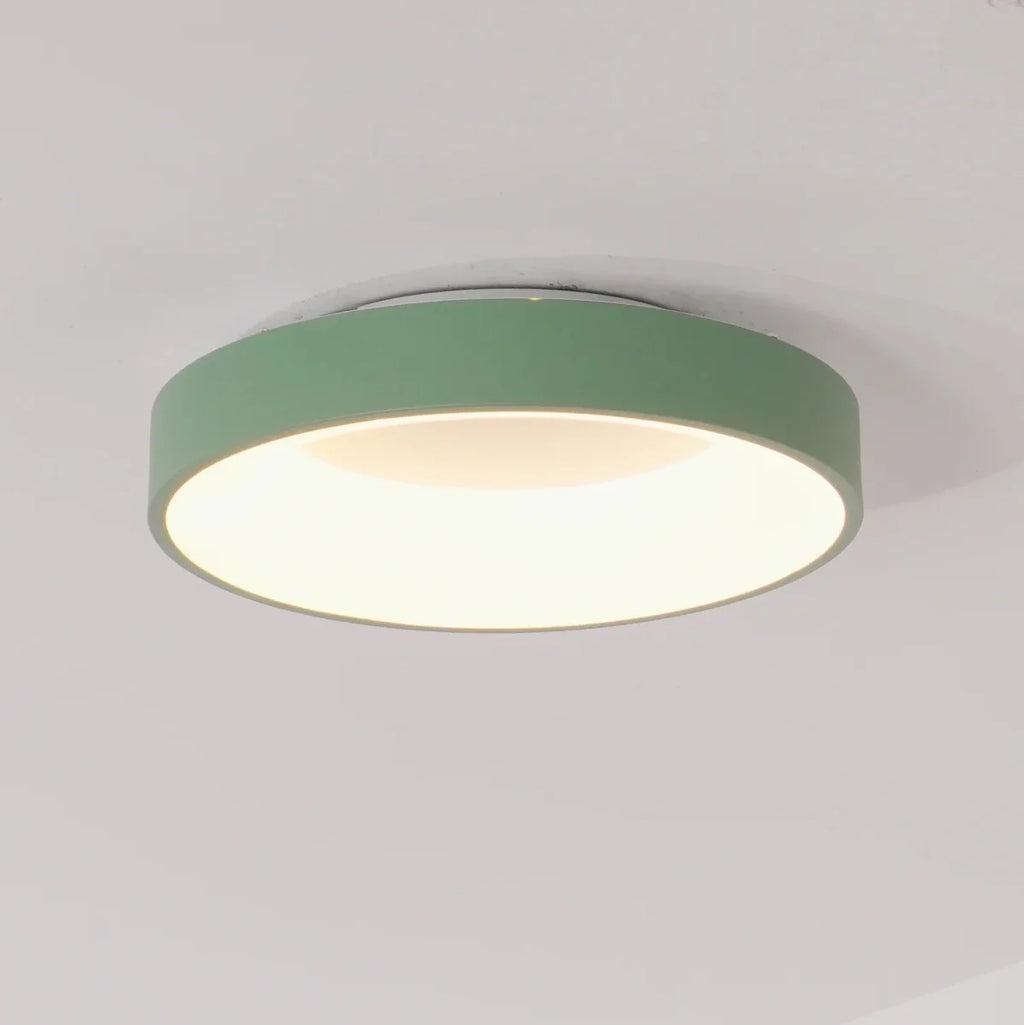 Colorful Round Flush Mount — Macaron Style Ceiling Light | CARAMEL™