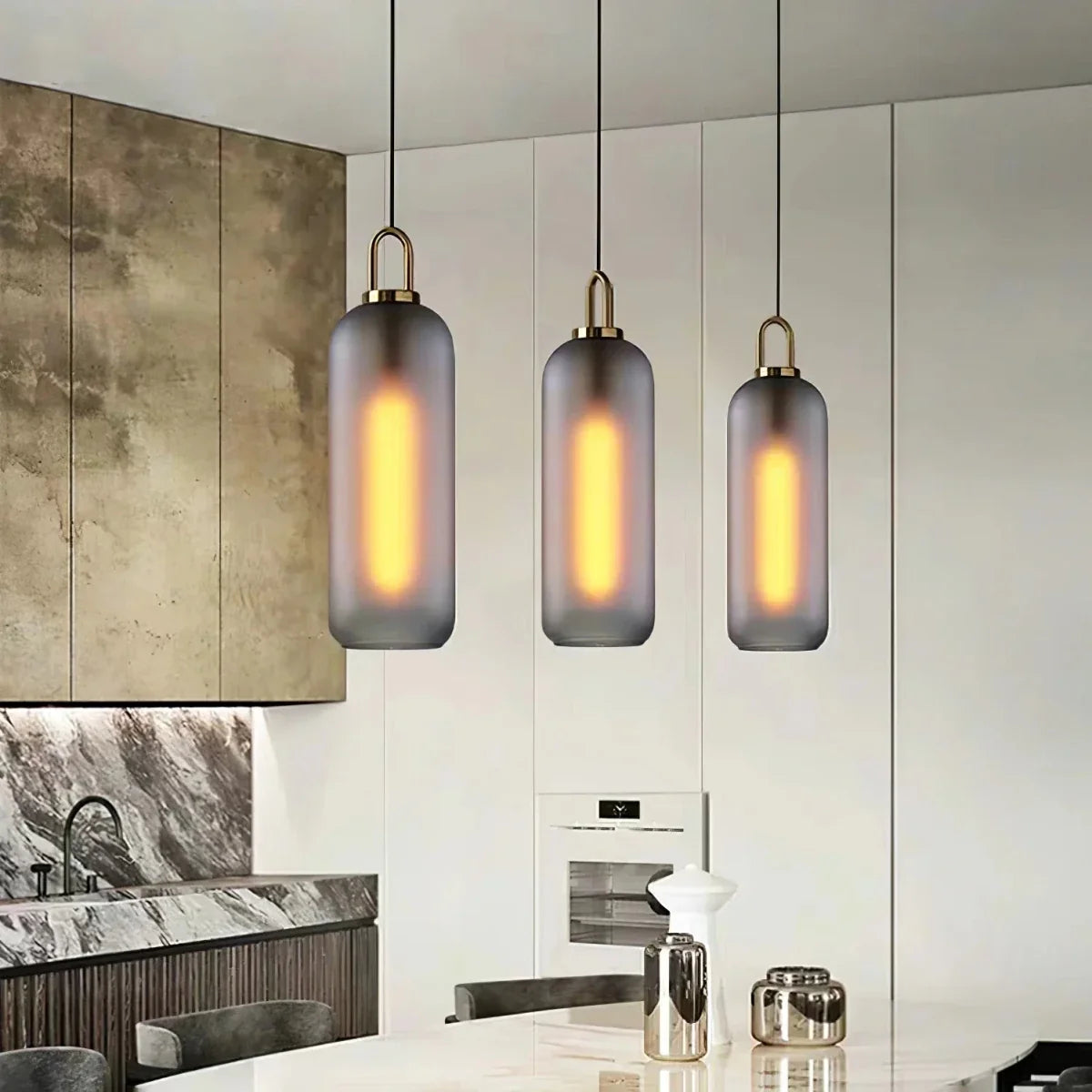 Blown Glass Bubble Pendant — Nordic Style | FLACON™