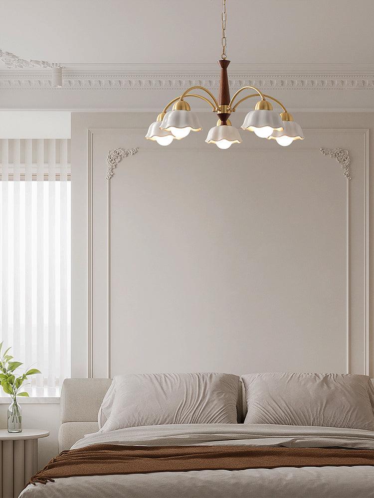 Copper Multi-Arm Chandelier — French Medieval Nordic Luxury Style | TOURELLE™