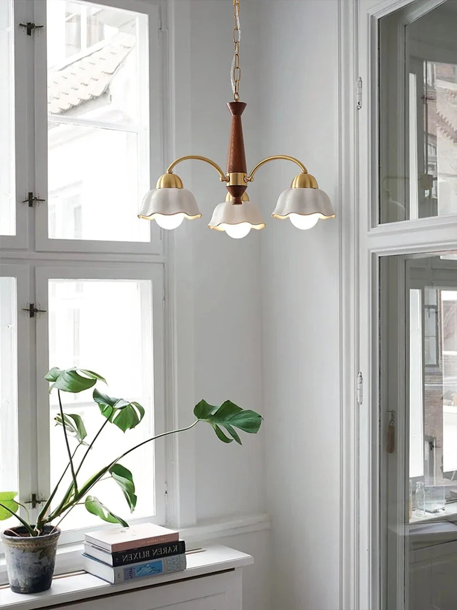 Copper Multi-Arm Chandelier — French Medieval Nordic Luxury Style | TOURELLE™