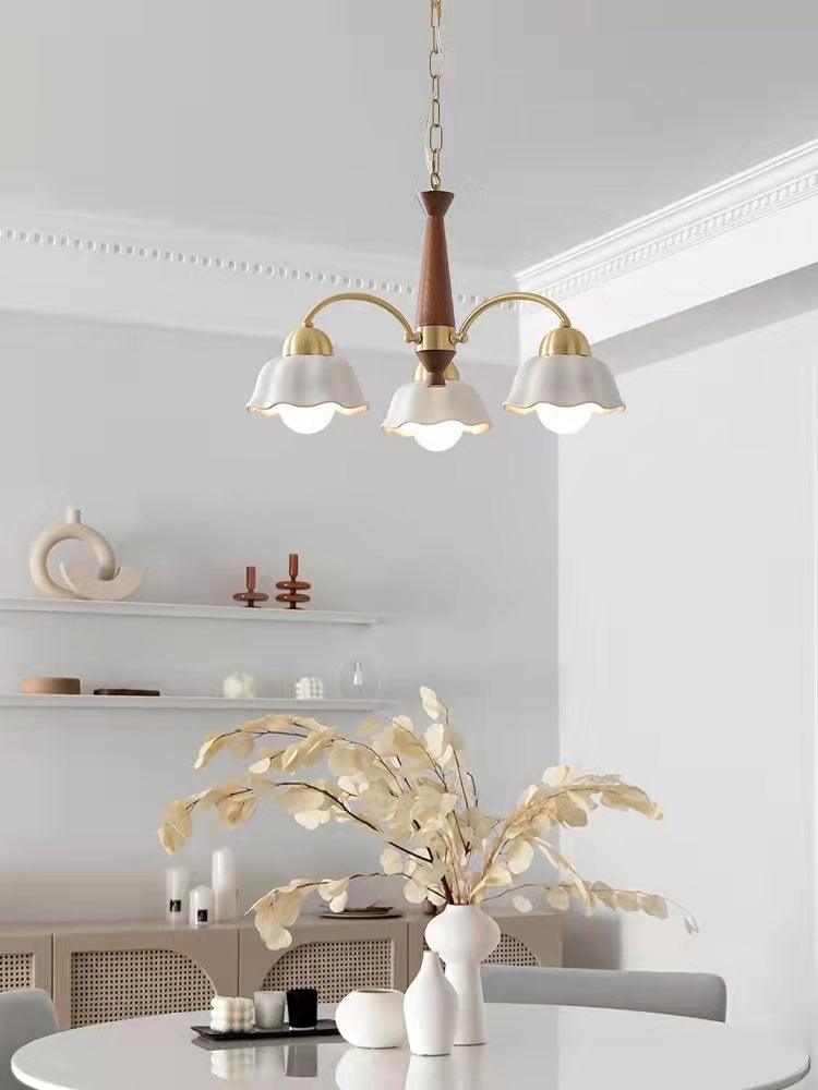Copper Multi-Arm Chandelier — French Medieval Nordic Luxury Style | TOURELLE™