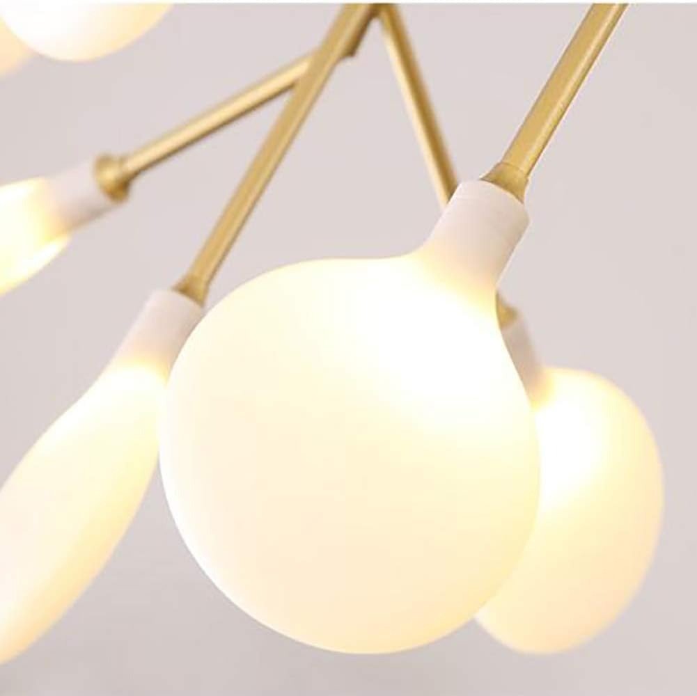 Golden Tree Branch LED Flush Mount — Sculptural Luxury Style | TREE™