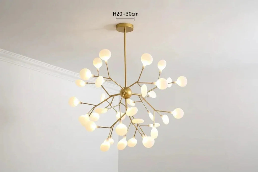 Golden Tree Branch LED Flush Mount — Sculptural Luxury Style | TREE™