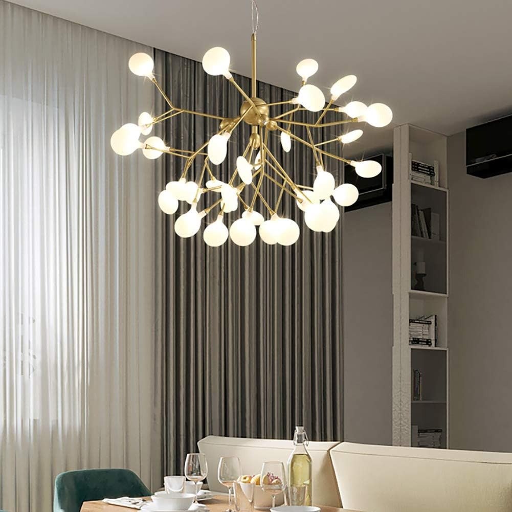 Golden Tree Branch LED Flush Mount — Sculptural Luxury Style | TREE™