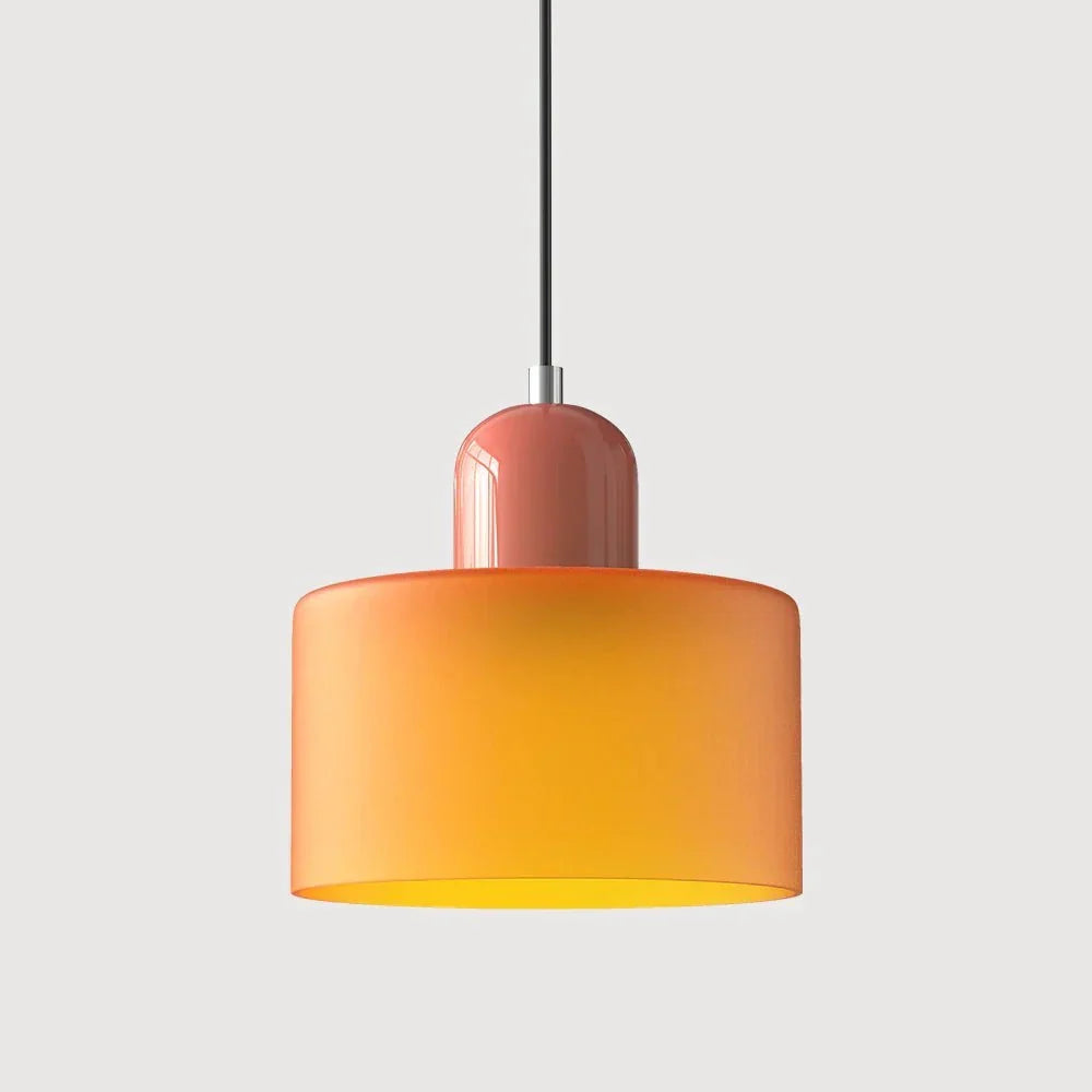 Bauhaus Colored Glass Pendant Light – Kitchen & Dining Room | Ellis – alternate view 15