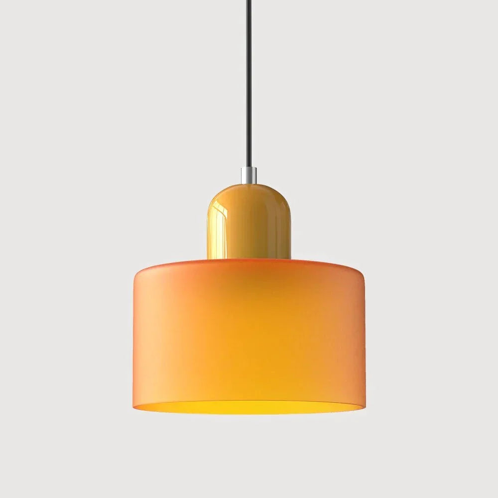 Bauhaus Colored Glass Pendant Light – Kitchen & Dining Room | Ellis – alternate view 12